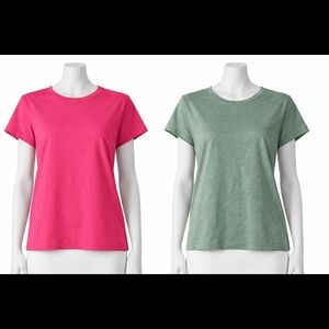 ✨ Bright & Fresh Tee Bundle – GAP + Joe Fresh XL Soft Everyday Basics